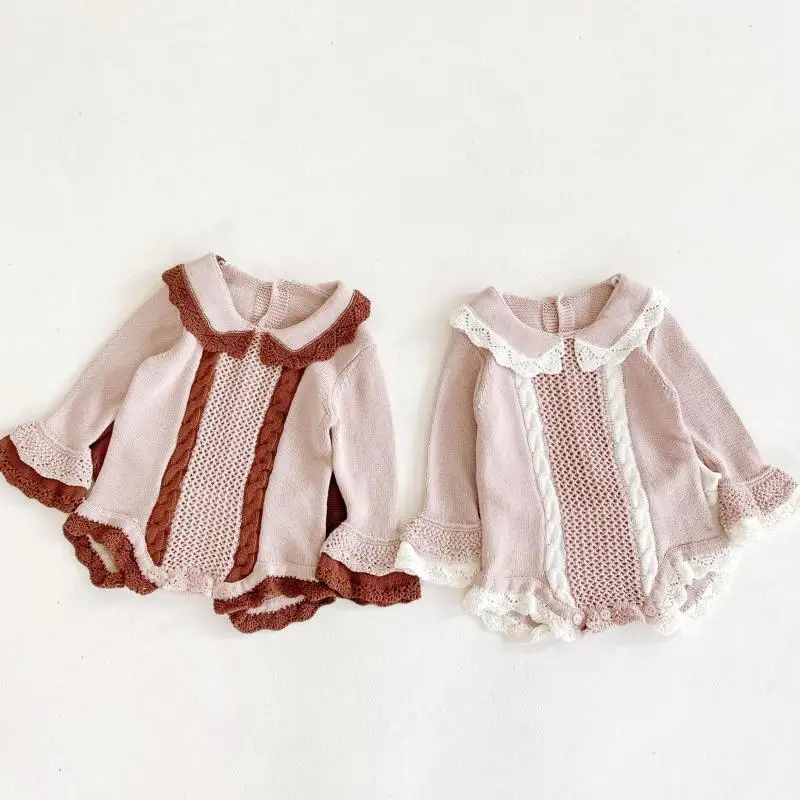 Детские Боди Модные однотонные хлопковые трикотажные боди для новорожденных