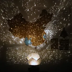 galaxy projector lamp home planetarium led starry sky lights table decoration bedroom battery powered constellation diy usb gift free global shipping
