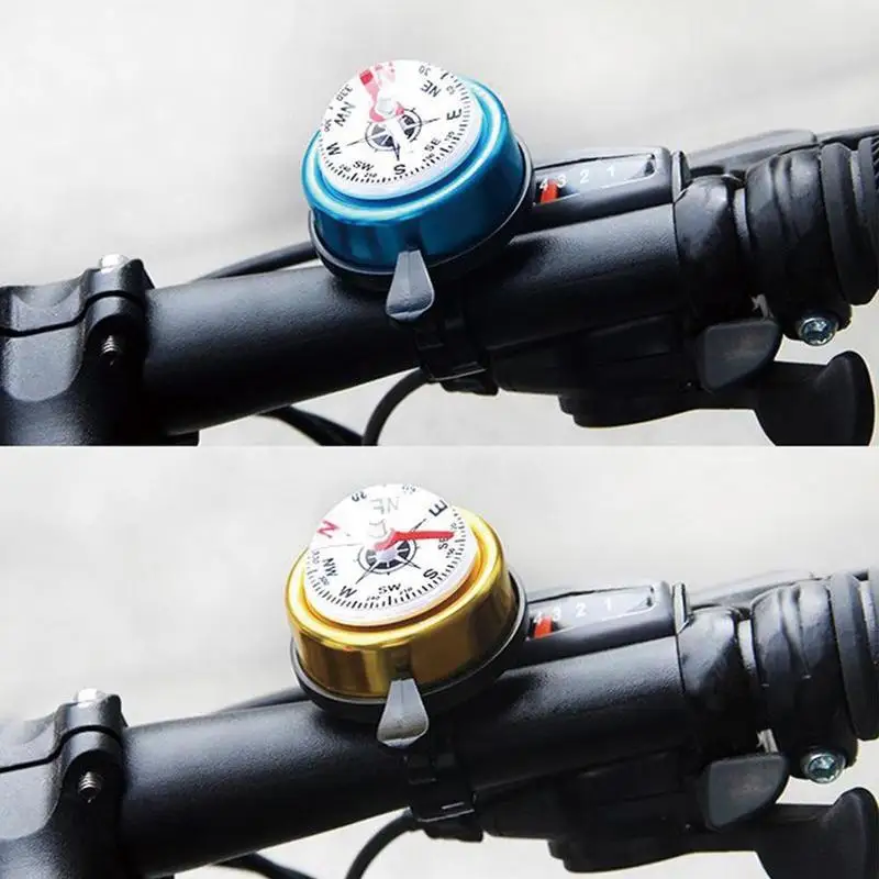 Звонок для горного велосипеда звонок с компасом Противоугонный дорожного