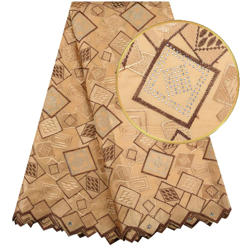 Новые африканские сухие кружевные ткани 2019 Высокое качество для женщин