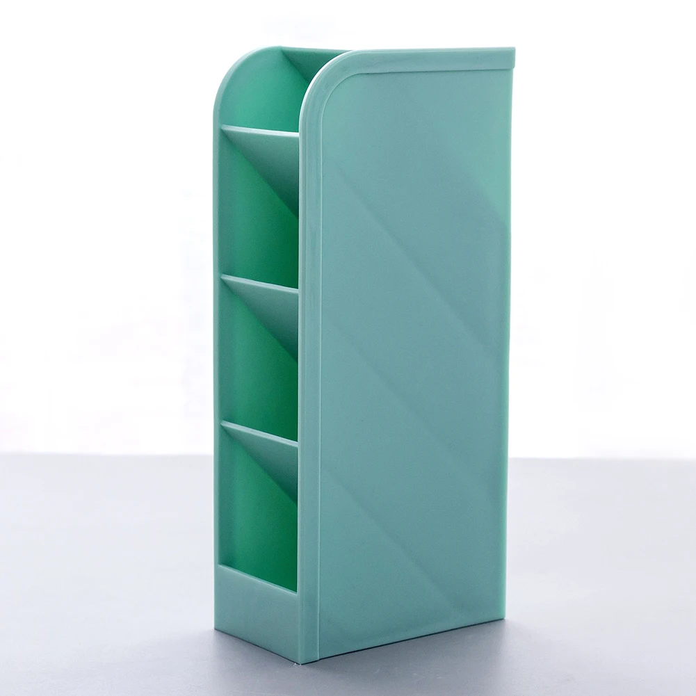 

Oblique insert side pencils pencil storage box simple plastic desktop storage box cosmetics storage office storage box