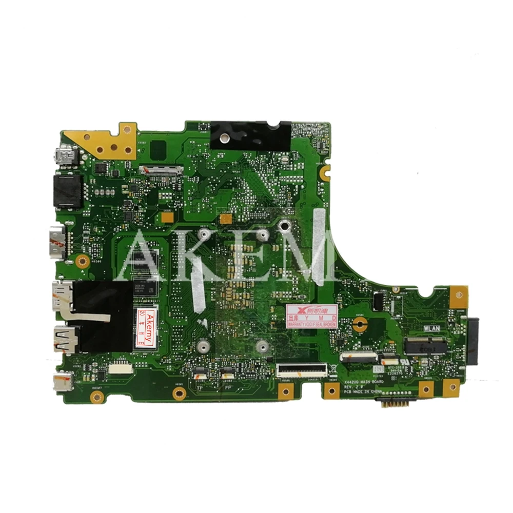 Verkauf SAMXINNO For Asus X442 X442U X442UA X442UR X442UQ X442UQK X442UQR Laotop Mainboard X442UA Motherboard With I7-8550 CPU