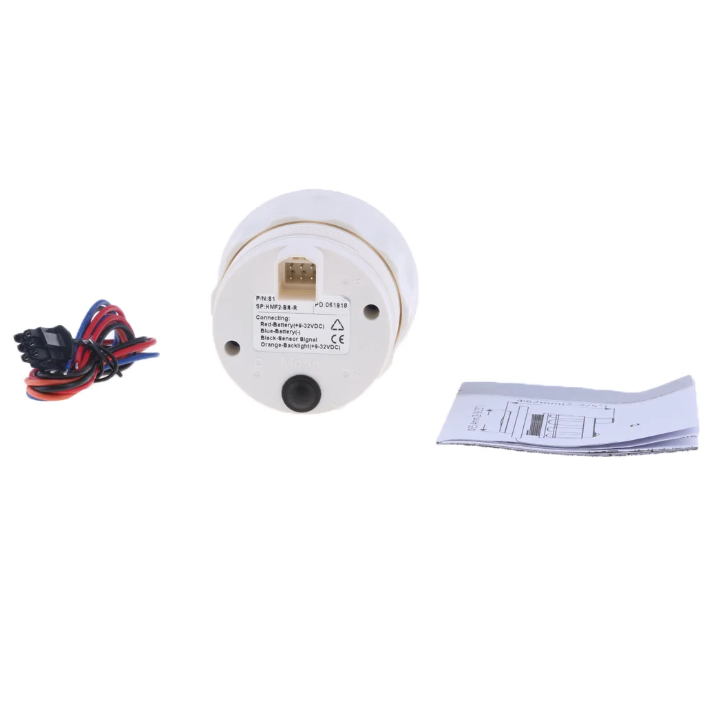 Датчик уровня топлива для лодки и автомобиля водонепроницаемый индикатор 52 мм