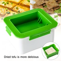 tofu press tofu drainer 3 layer tofu press built in drainage water removing tool dishwasher safe