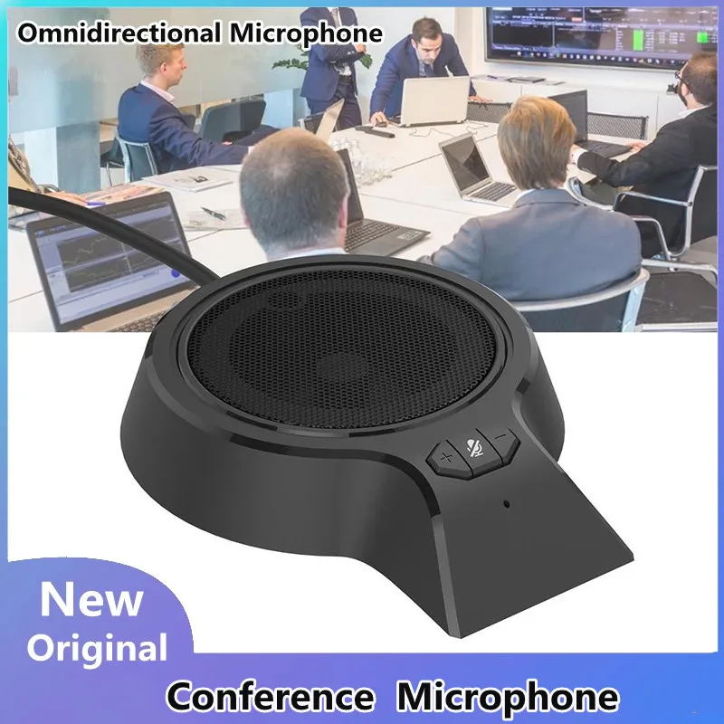 

Оригинальный USB-микрофон для конференций, компьютеров, всенаправленный микрофон, микрофон для видеоконференций, веб-конференций, микрофон ...