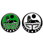 Наклейки Three ratels FTC-769, Чеченская Республика ихкерария, чеченский волк, Второй канал, наклейки на машину, автомобильные наклейки