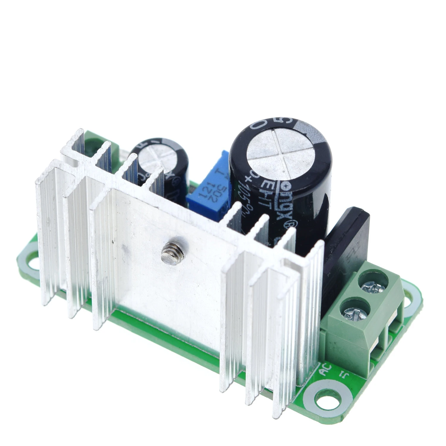 LM317T DC-DC Регулируемый преобразователь понижающий модуль печатной платы линейный регулятор питания с выпрямительным фильтром