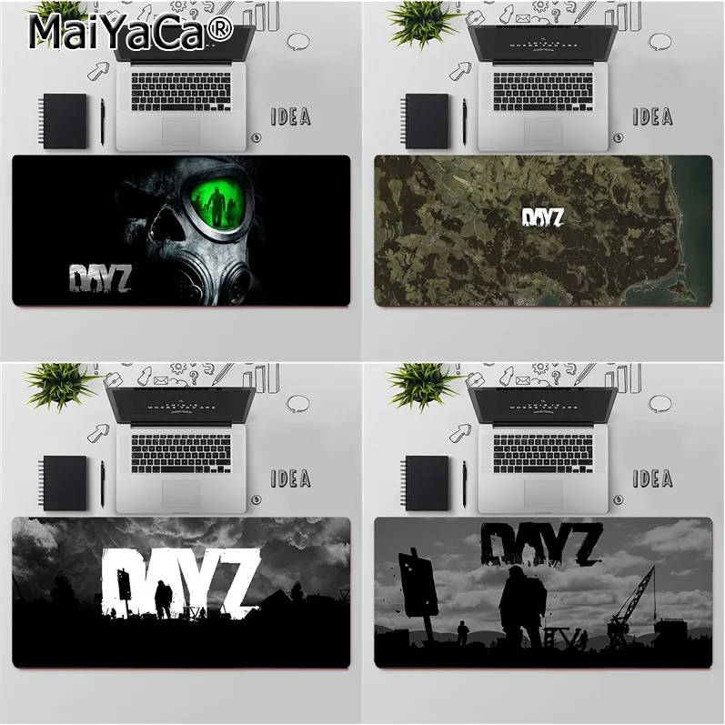 

MaiYaCa Top Quality DayZ Zombie Gaming Player desk laptop Rubber Mouse Mat Free Shipping Large Mouse Pad Keyboards Mat