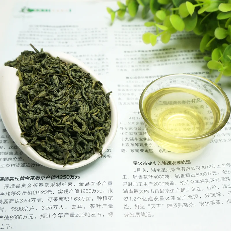 

2021 Green,Tea Chinese Early Spring Fresh Green-Tea Huangshan Maofeng Tea Organic Fragrance Tea for Weight Loss Tea