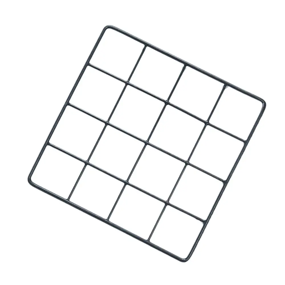 20x20cm Nordic Metal Mesh Grid DIY Wall Photos Postcards Art Display Organizer Pictures Frame Holder Home Decor | Дом и сад