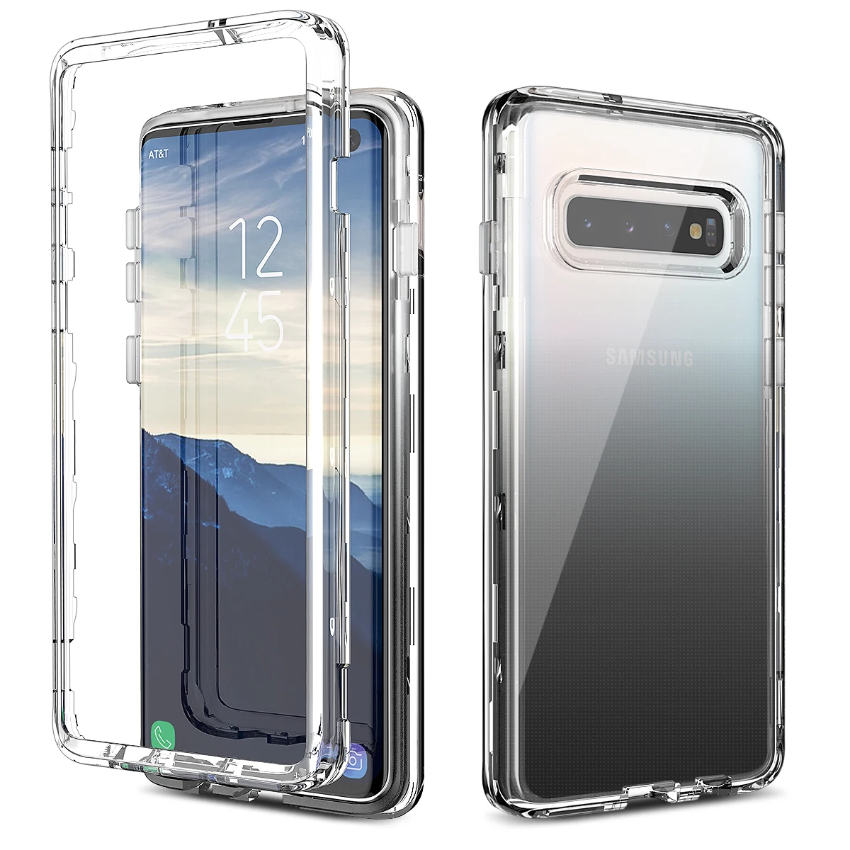 

Роскошный силиконовый Жесткий прозрачный чехол для Samsung S10