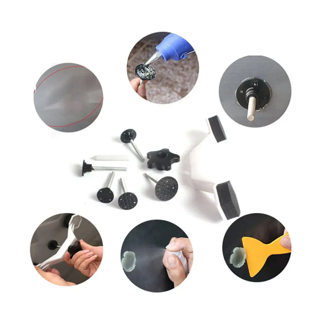

Vehicle Body Pulling Bridge Dent Glue Lifter Hail Repair Hand Tool kits