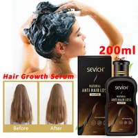 200ml hair care product ginger anti hair loss hair growth serum shampoo effective hair loss treatment cool hair growth liquid