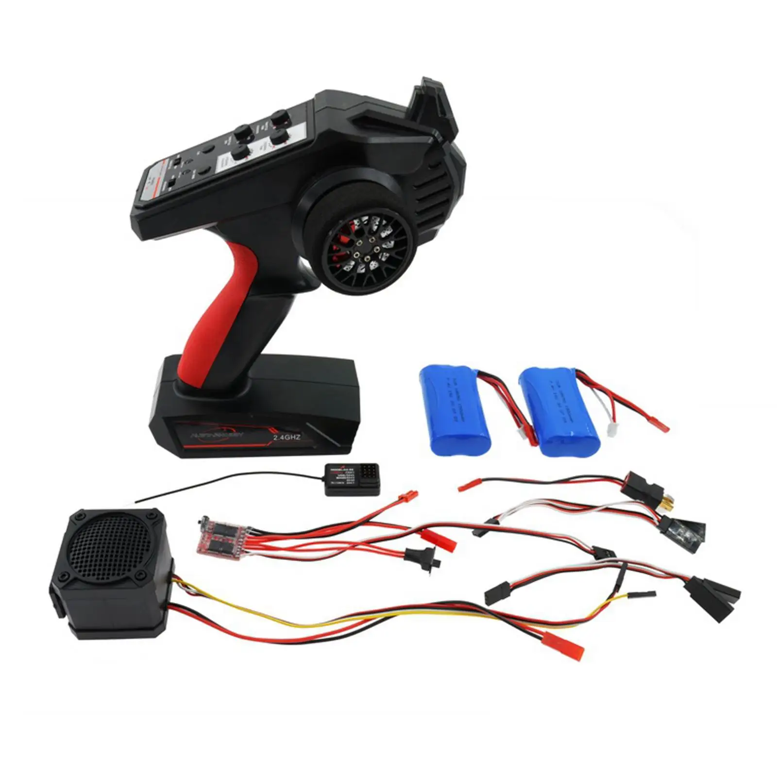 

RC Car Engine Sound Simulated Module Set Simulator w/ Speaker for 1/5 1//8 1/10 1/16 Vehicle for WPL B14 B14K B24 B24K RC Trunk