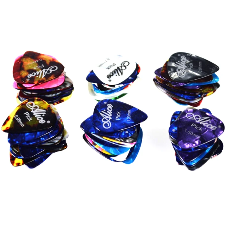 Alice целлулоидная гитара s акустическая электрическая бас-медиатор медиатор