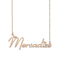 mersadize name necklace custom name necklace for women girls best friends birthday wedding christmas mother days gift