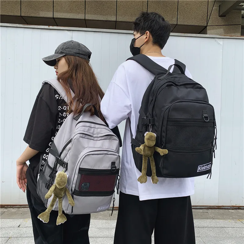 

Large Capacity Men's Backpack 2021 Canvas Large Women Computer Backpacks College Students School Bag Travel Book Bag Mochila