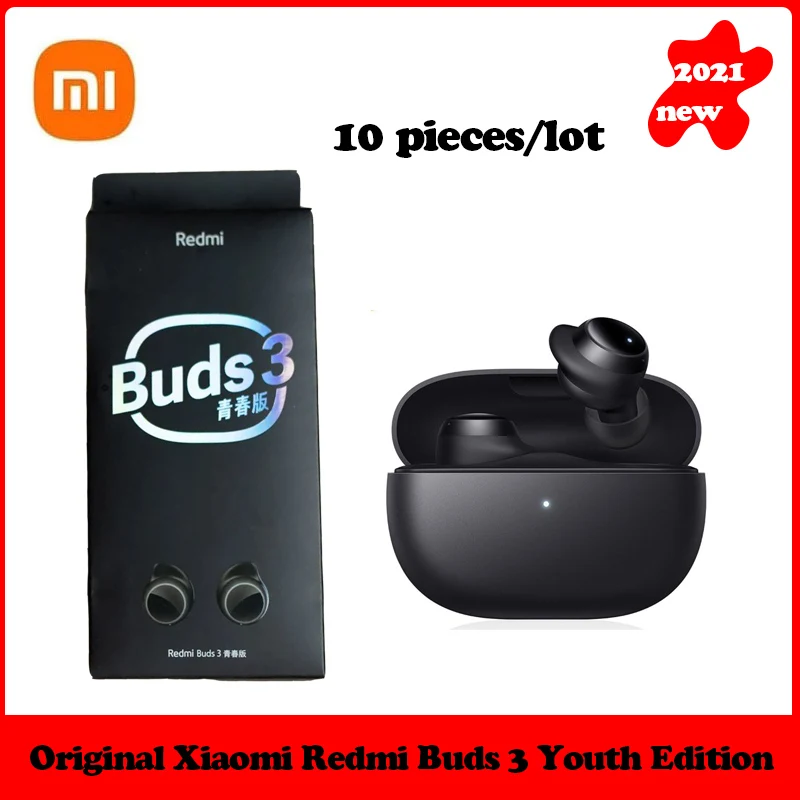 

Bluetooth-наушники Xiaomi Redmi Buds3 Youth Edition, 10 шт./лот, TWS, 5,2