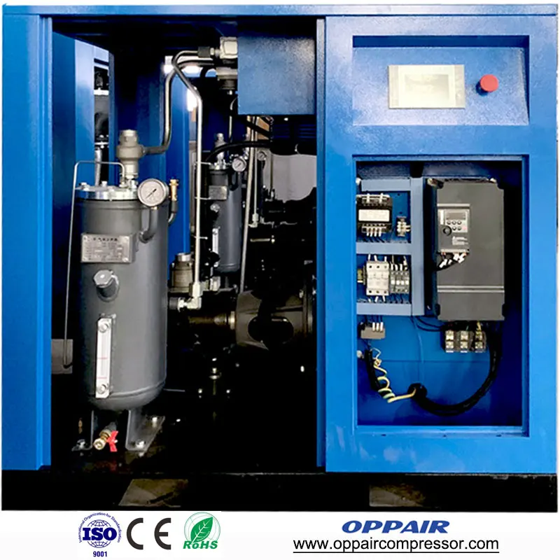 Промышленное оборудование поворотный винтовой воздушный компрессор 10hp 15hp 20hp 30hp