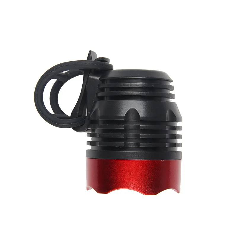 LED Flashlight Bicycle Headlight Third Gear Adjustment High Brightness Waterproof Bike Light Night Riding Safety Cycling Lights