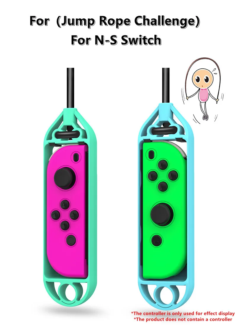 Скакалка для игр Nintendo Switch с ручкой 2 8 м рукояткой джойстика DCon Беспроводная -