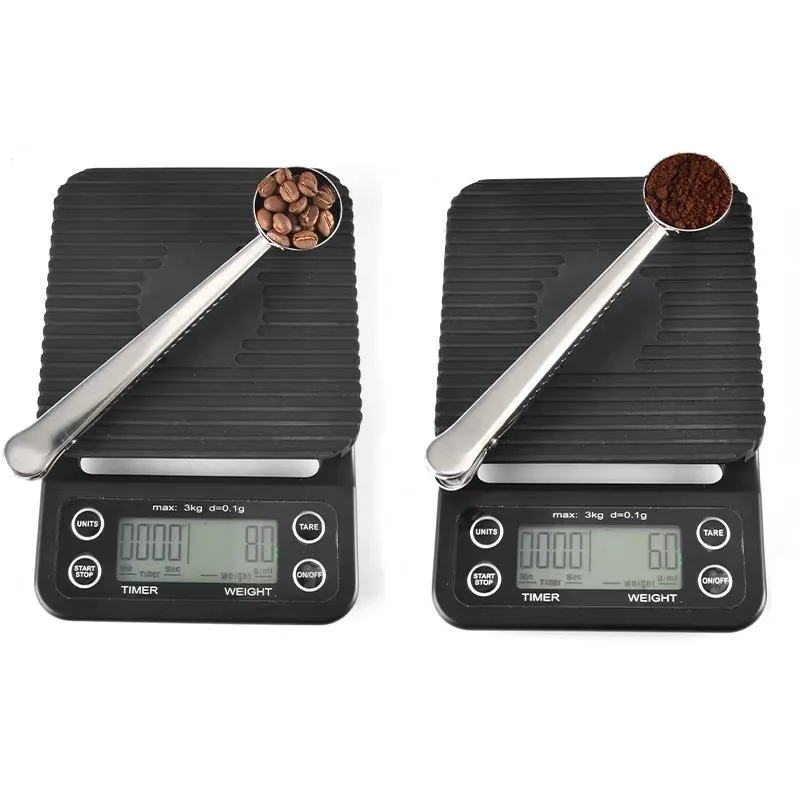 Кофейная ложка из нержавеющей стали с запечатанной ложкой для молочного порошка