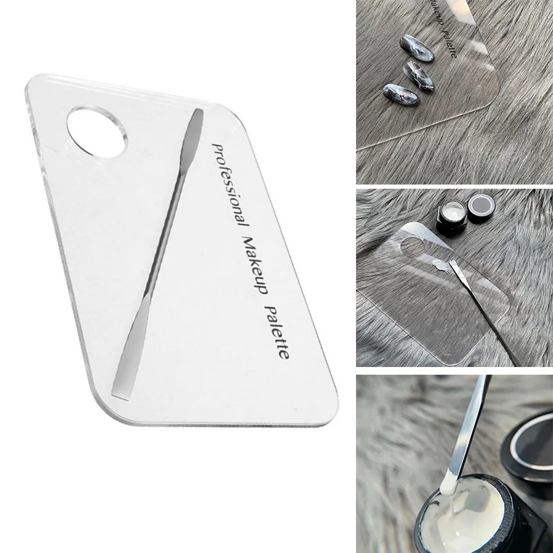 Акриловая прозрачная палитра для макияжа 1 набор Гель-лак рисования акварелью