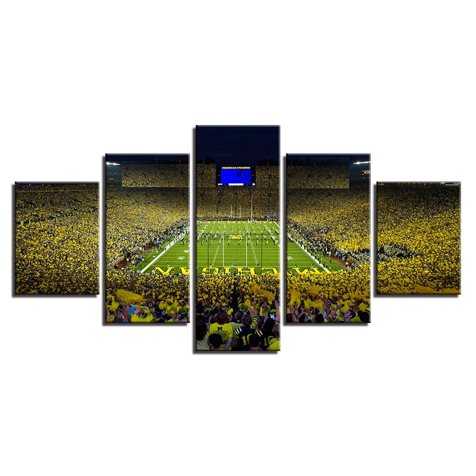 Картина на холсте для гостиной 5 шт. | Дом и сад