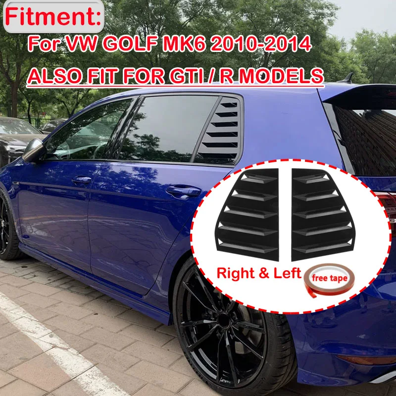 Обшивка затвора заднего стекла автомобиля для VW Golf MK6 2010-2014 обшивка бокового