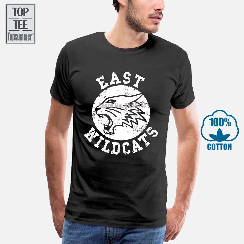 Футболка с изображением дикой кошки в стиле Харадзюку | Мужская одежда