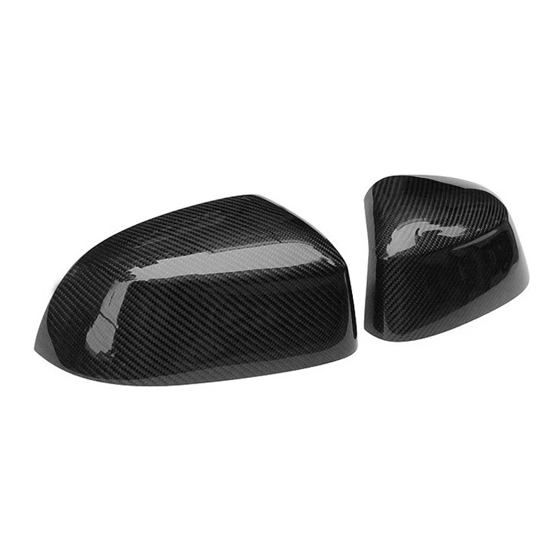 

A Pair Carbon Fiber Car Rearview Mirror Cap Cover Trim For BMW F25 F26 F15 F16 X3 X4 X5 X6 2014-2018 Car Styling Accessories