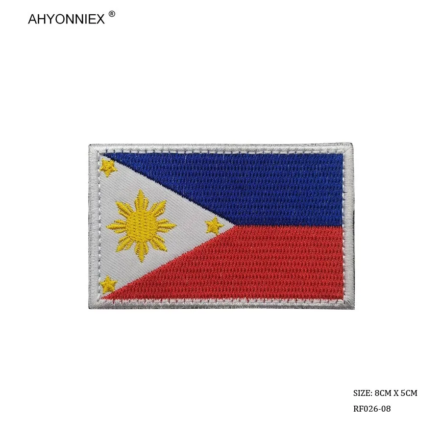 1 шт. 3D Флаг Южной Азии Индия Ирак Оман Катар вышивка патчи флаг страны нарукавник