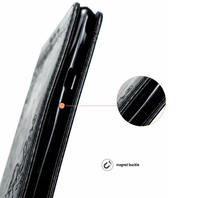 Flip Embossed Leather Case for Redmi Note 9S Cover Retro Wallet 10 Pro Max POCO X3 NFC Phone Bag | Мобильные телефоны и