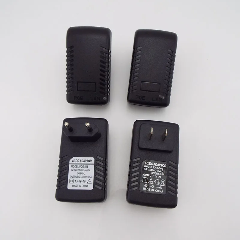 POE инжектор Ethernet DC 48V 15V 1A 12V 2A 24V 24W CCTV адаптер питания переключатель для IP-Камеры ЕС