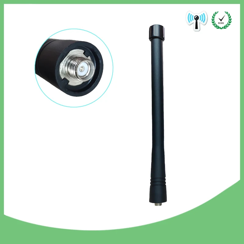 Автомобильная антенна для Motorola one для e398 g6 razr v3i e5 p30 sma uhf walkie talkie тактический для baofeng 5r vhf dmr 430 МГц - Цвет: 1pc