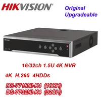 original hikvision ds 7716ni k4 ds 7732ni k4 1632 channel 4k h 265 4sata h 265 nvr cctv network video recorder no poe