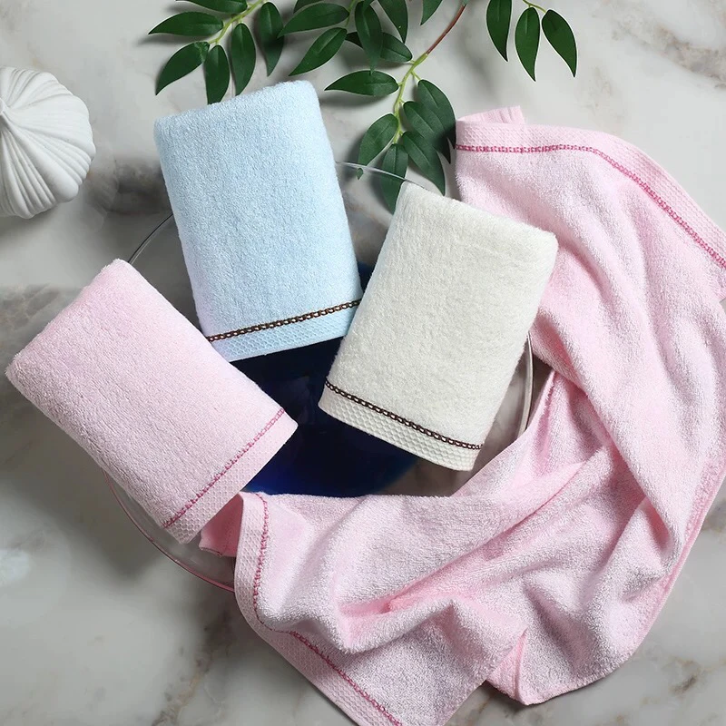 Большое полотенце из целлюлозы и бамбуковой мягкое приятное для кожи очищающее