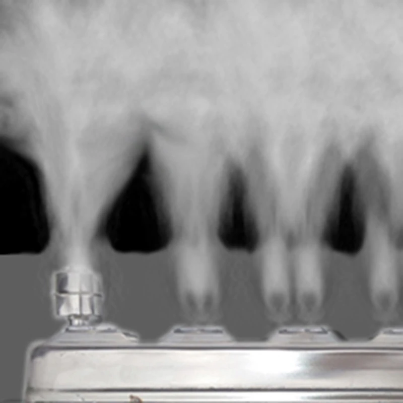 4 головки ультразвуковой тумана Fogger из нержавеющей стали увлажнитель воздуха