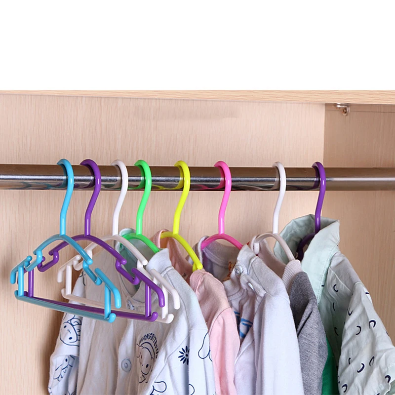 10 шт. пластиковые вешалки для одежды и пальто|Вешалки крючки| |