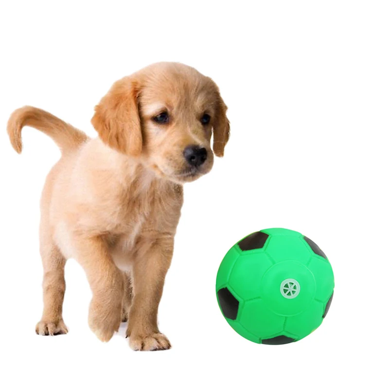 

Dog Toy Ball Interactive Funny Training Toys Pet Squeaky Sound Toys Balls Puppy Bite-Resistant Chewing Playthings Pets Supplies