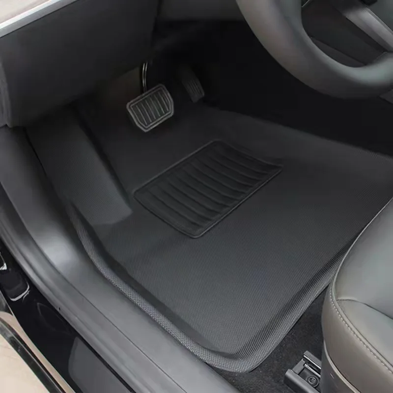 

3D Подставка под ногу для Tesla Model 3, модель Y, подкладка под заказ, полное окружение, напольные коврики, водонепроницаемый нескользящий коврик, ...