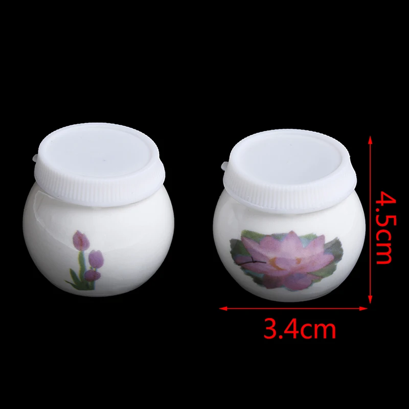 Прозрачная керамическая чашка для ногтей с цветочным принтом 1 шт. жидкое стекло