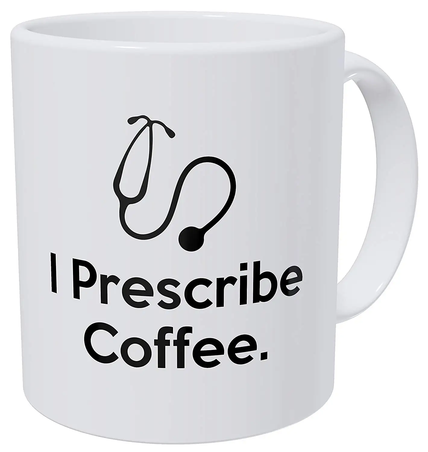 Я пишу кофе доктор стетоскоп 11 унций забавная кофейная кружка|Кружки| |