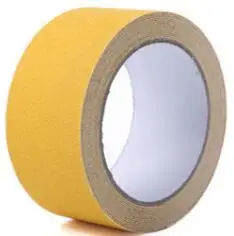 yellow 5 см х 5 м Горячая Защитная Предупреждение лента светится ночью анти-скольжения лестница лента на рукоятку коробка из ПВХ с матовым порытием для наклейки для внутреннего и наружного для лестницы и пола - Цвет: yellow