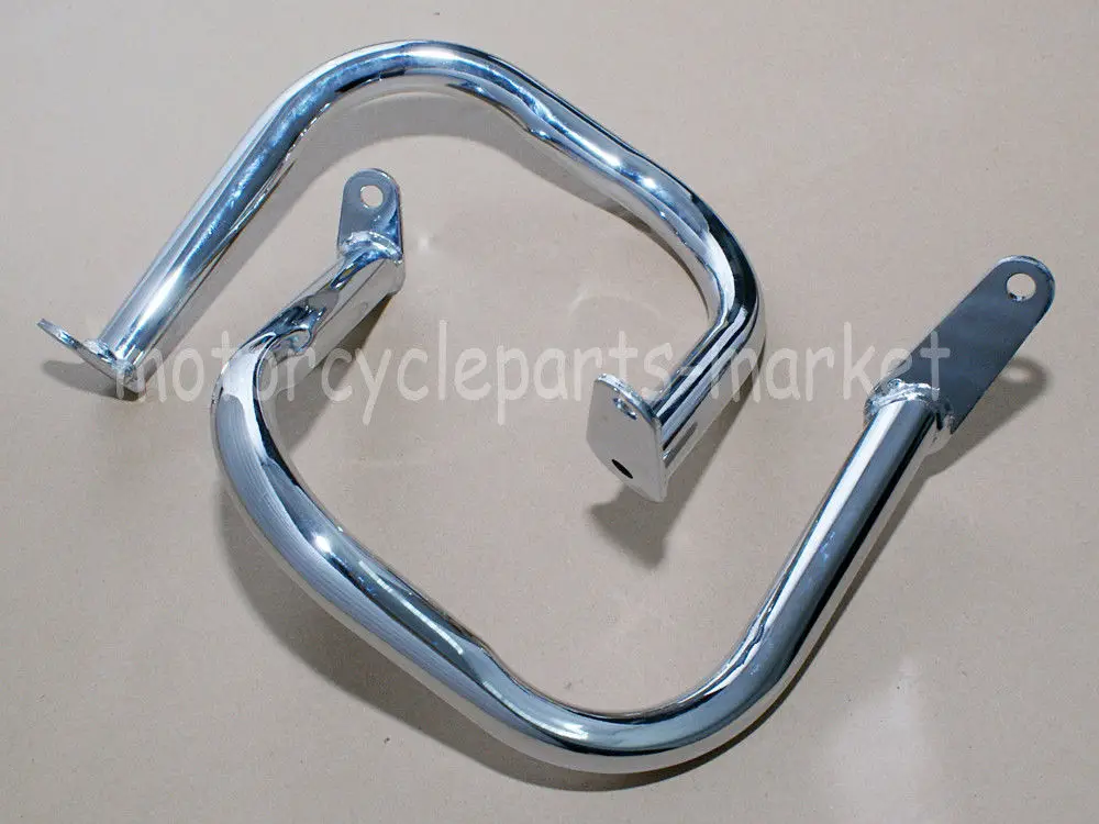 Защита двигателя мотоцикла противоударный стержень для Yamaha V Star Dragstar 400 650 1997 2011