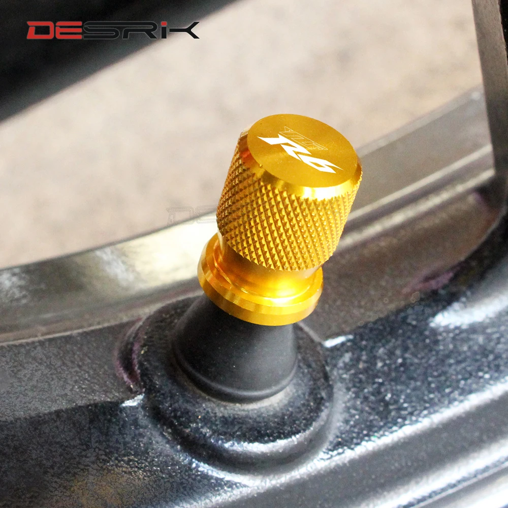 Универсальный для YAMAHA YZFR6 YZF R6 YZF-R6 2017 2018 аксессуары мотоциклов колпачки клапанов