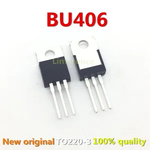 5pcs/lot New BU406 TO-220 NPN SWITCHING TRANSISTOR Support recycling all kinds of electronic components