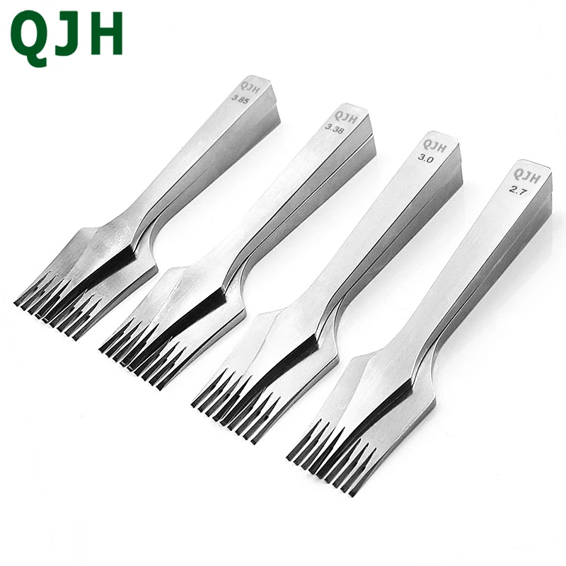 Новые высококачественные кожаные под давлением стальная стамеска французский