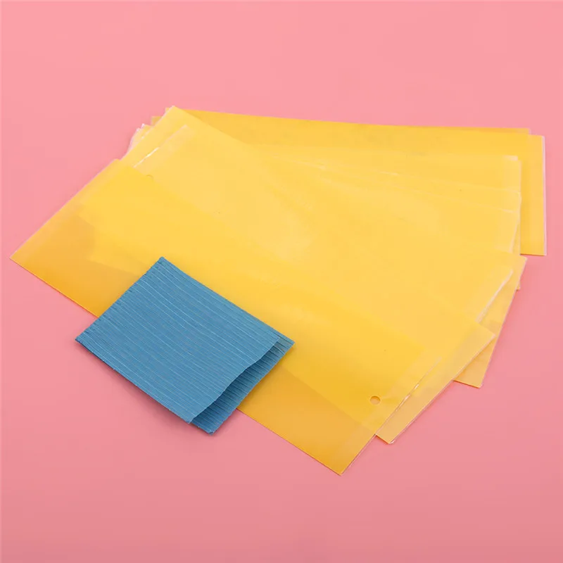 

20pcs Strong Flies Traps Bugs Sticky Board Catching Aphid Insects Killer Pest Control Whitefly Thrip Leafminer Glue Sticker