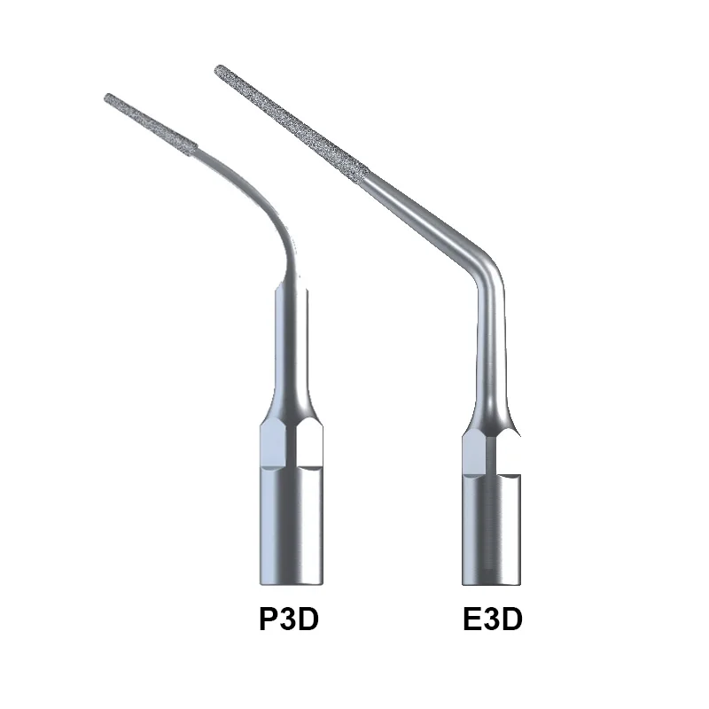 

E3D Endodontic Tip And P3D Dental Equipment Tip For EMS and Woodpecker Ultrasonic Scaler Perio Treatment Tip Diamond Coated